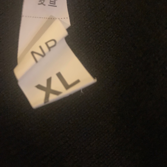 Vintage Black Sweater Set with Holiday Palm Trees - Picture 7 of 10